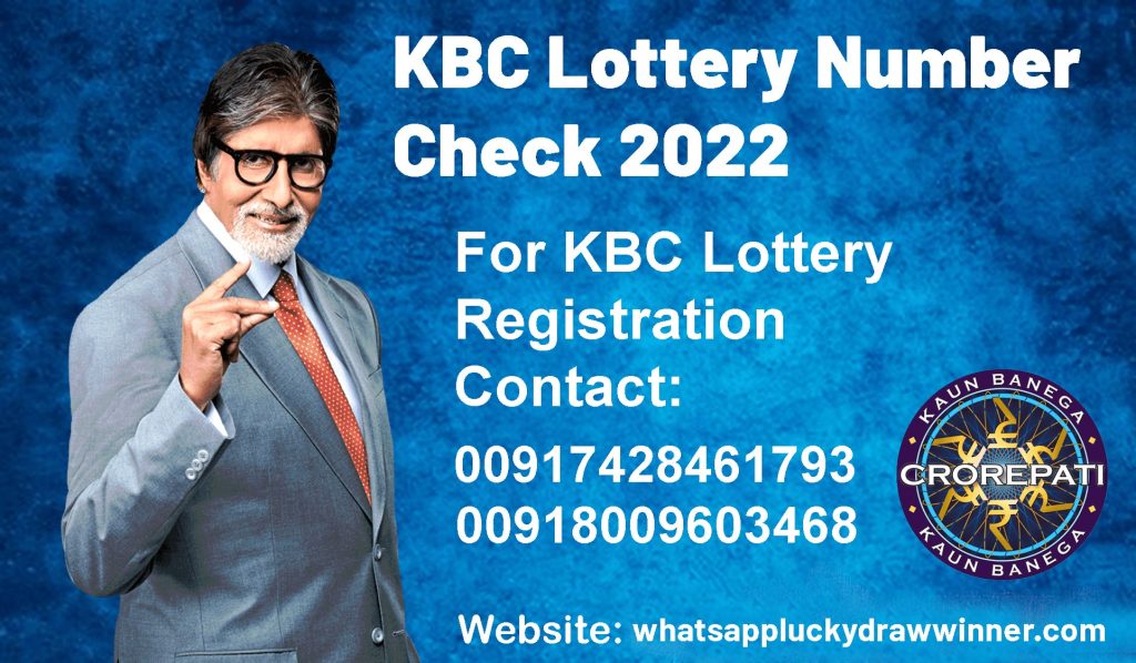 KBC Lottery Number Check 2022