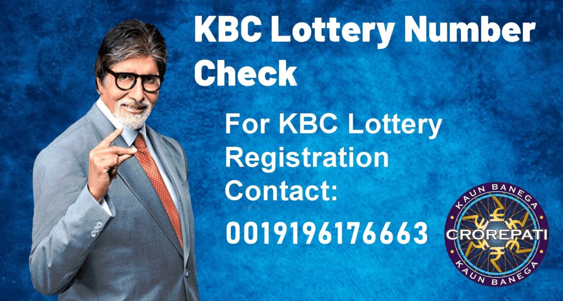 kbc lottery number check online 2024