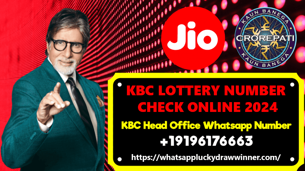 kbc lottery number check online 2024 today